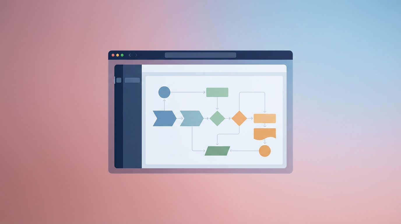 Process workflow diagram illustrating integrated AI and human-in-the-loop systems