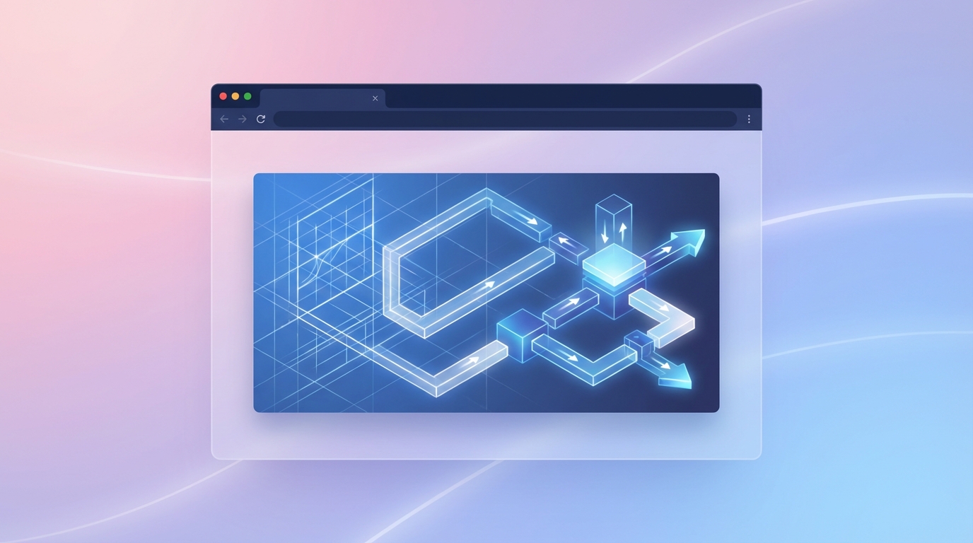 Abstract blueprint transitioning to financial data