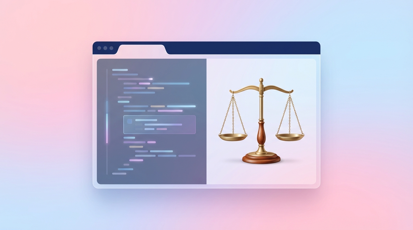 Weighing scales balancing code blocks