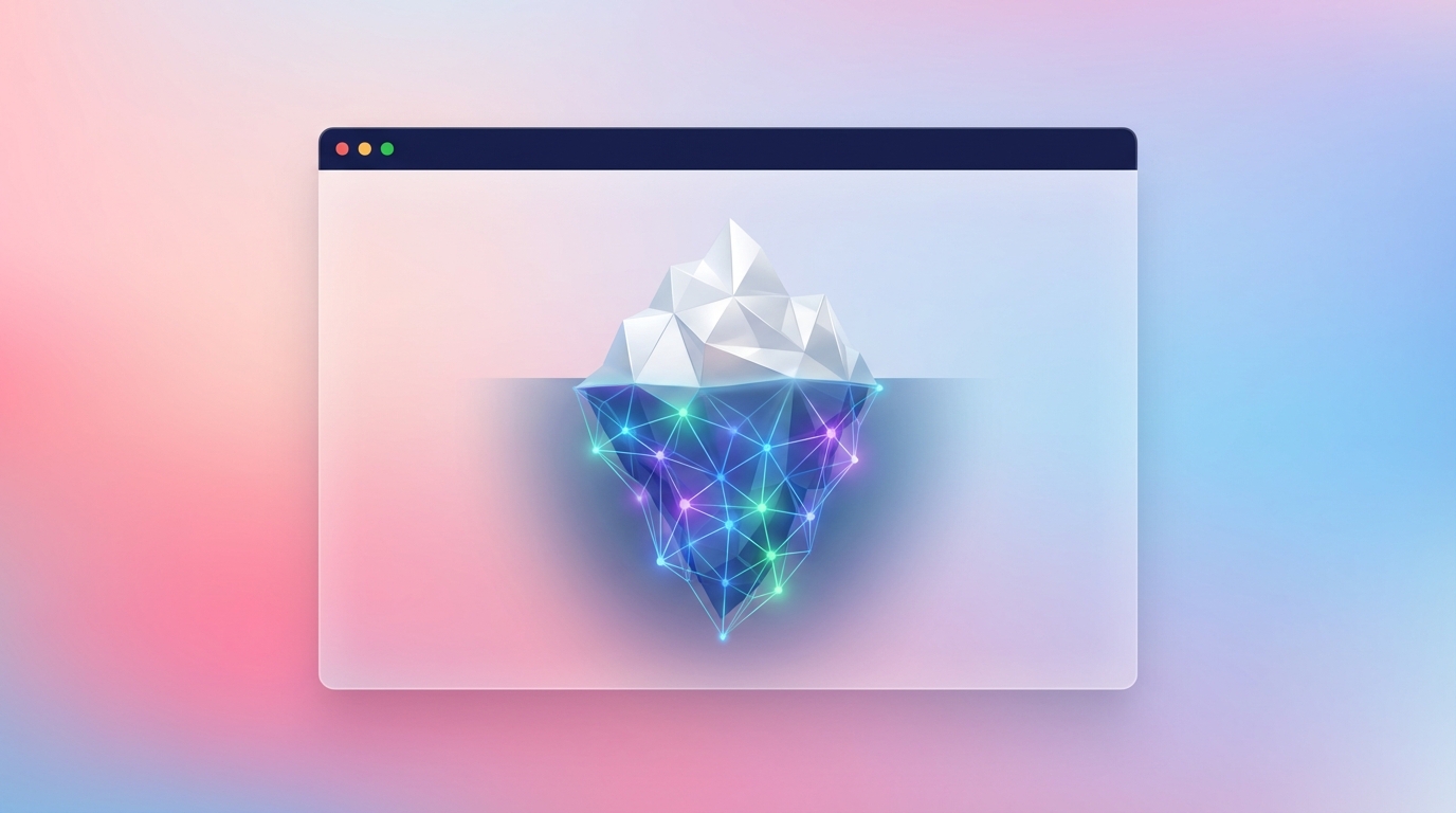 Iceberg metaphor for hidden technical debt